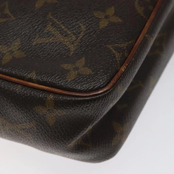 LOUIS VUITTON Monogram Compiegne 23 Clutch Bag M51847 LV Auth 122129 - Picture 12 of 16